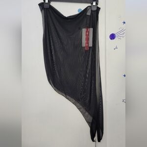 NWT Cider Mesh Solid Sarong Size Medium